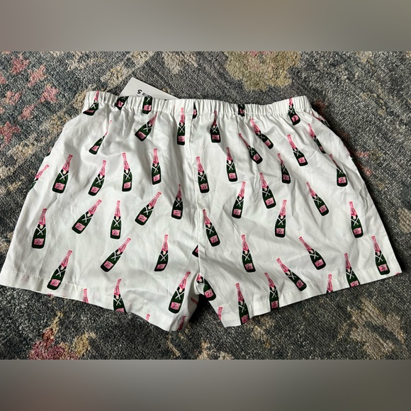 Allie June Toss Pop the Bubbly Lounge Shorts NWT - Picture 5 of 5